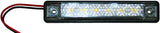 Blue LED Strip Light surface Mounted Waterproof Marine Caravan Rv 6 Blue LEDS 12 volt IP67