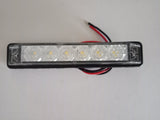 Blue LED Strip Light surface Mounted Waterproof Marine Caravan Rv 6 Blue LEDS 12 volt IP67