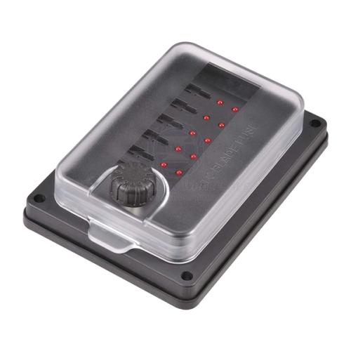 Blade Fuse Block NARVA 10- Way LED  Weatherproof Standard ATS Blade Fuse