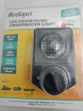 Boat Underwater Bung Light Blue Very Bright Easy Fit Through Existing Hole 25mm dia