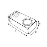 37 Litre Water Tank Nuova Rade  "Diablo" 500mm x 360mm x 330mm