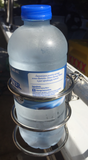 Boat Clamp-On Drink Holder Suits 25mm Rail 316 Stainless Steel 360 Degree Adjust