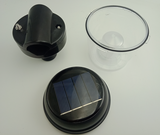 Marine Light Solar Powered Clamp On Rail Mount On/Off Switch Easy Install